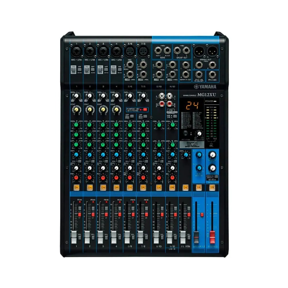 Interfaz / Mezcladora YAMAHA MG 12UX